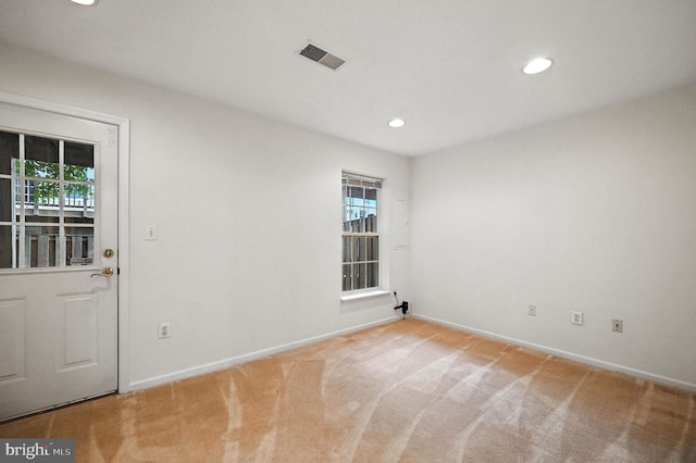6949 Banchory Ct, Alexandria, VA 22315 - carpeted empty room featuring recessed lighting and plenty of natural light