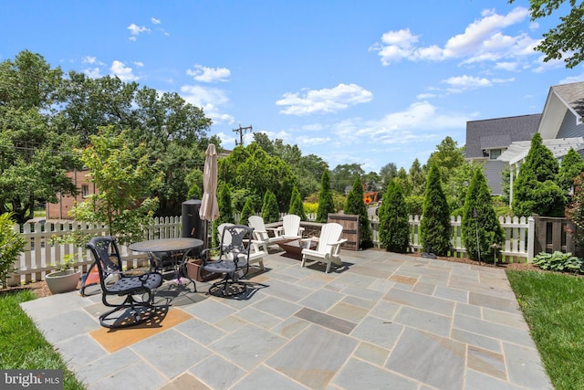 201 Pennsylvania Ave, Falls Church, VA 22046 - view of patio