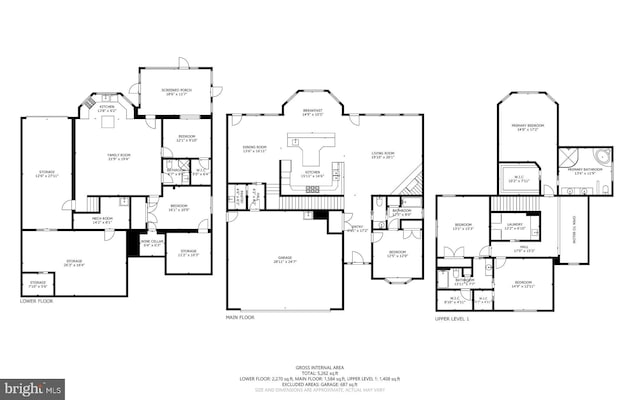 734 Oak Grove Cir, Severna Park, MD 21146 - view of floor plan / room layout