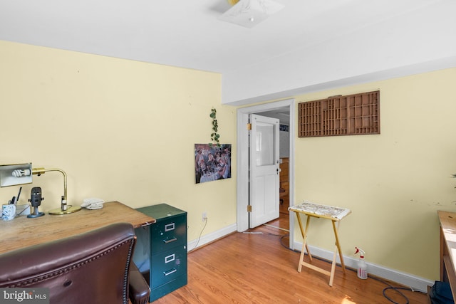 13321 Travilah Rd, Potomac, MD 20854 - office area with light wood finished floors