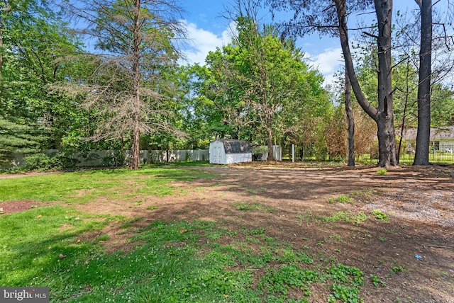 13321 Travilah Rd, Potomac, MD 20854 - view of yard with a storage shed