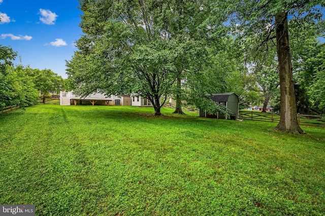 5315 Debbie Ct, Ellicott City, MD 21043 - view of yard featuring a storage unit