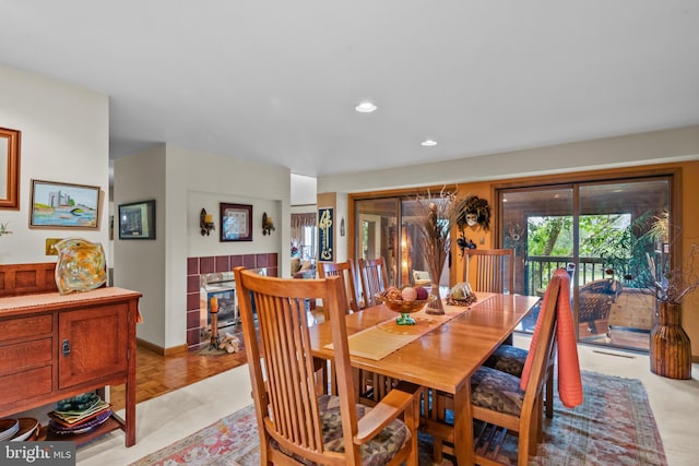 16 Golfview Ln, Reading, PA 19606 - dining room featuring recessed lighting