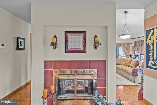 16 Golfview Ln, Reading, PA 19606 - detailed view of baseboards