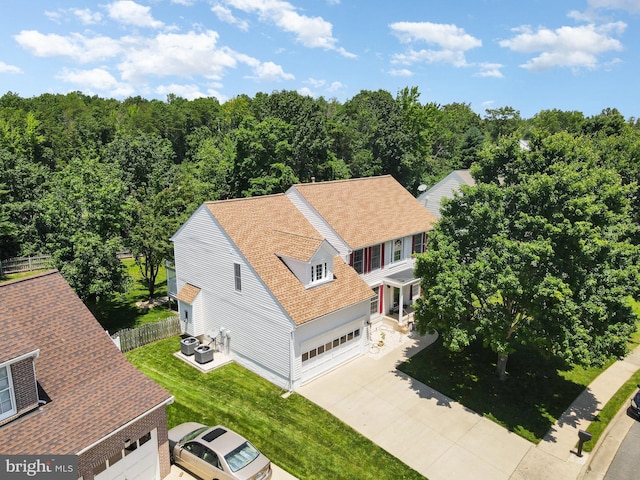 6 Oxen Ct, Stafford, VA 22554 - view of subject property featuring a heavily wooded area
