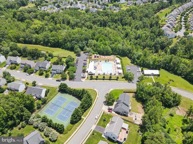 6 Oxen Ct, Stafford, VA 22554 - aerial perspective of suburban area