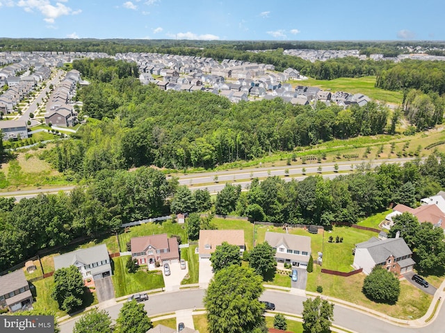 6 Oxen Ct, Stafford, VA 22554 - aerial view of residential area with a tree filled landscape