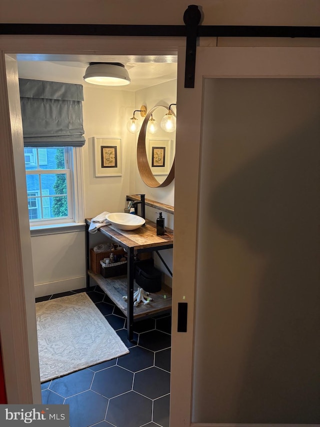 1147 Jericho Rd, Abington, PA 19001 - bathroom featuring a sink and tile patterned floors