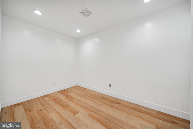 2230 Watkins St, Philadelphia, PA 19145 - spare room featuring wood finished floors and recessed lighting