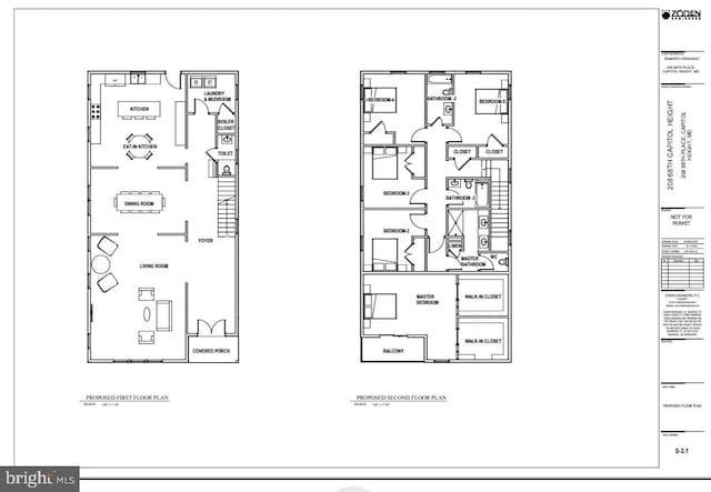 208 68th Pl, Capitol Heights, MD 20743 - view of room layout