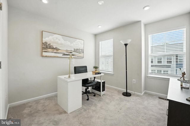 18286 Summit Pointe Dr, Triangle, VA 22172 - office space featuring light carpet and recessed lighting