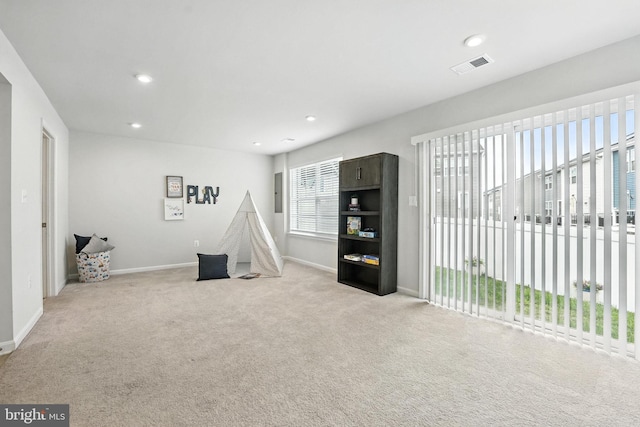 18286 Summit Pointe Dr, Triangle, VA 22172 - playroom with carpet and recessed lighting