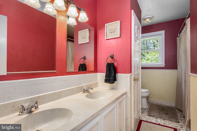 1559 Washington Ln, West Chester, PA 19382 - bathroom featuring double vanity and tile patterned floors