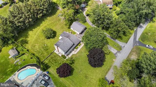 1559 Washington Ln, West Chester, PA 19382 - bird's eye view of a pool