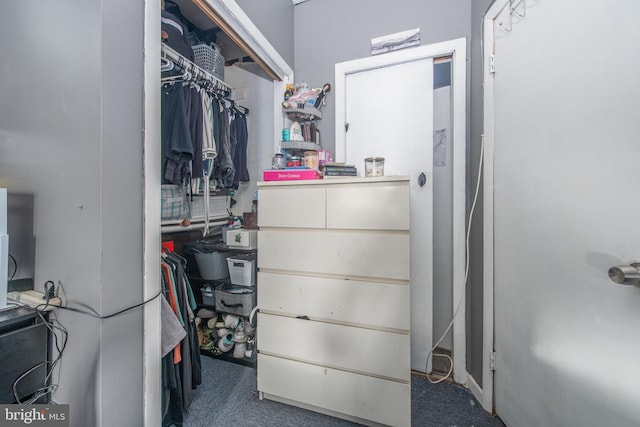 2212 S Bouvier St, Philadelphia, PA 19145 - spacious closet featuring carpet flooring