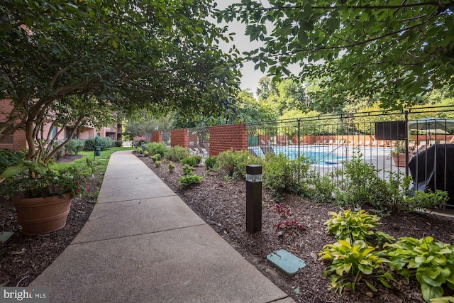 2230 George C Marshall Dr Unit 512, Falls Church, VA 22043 - surrounding community featuring a swimming pool