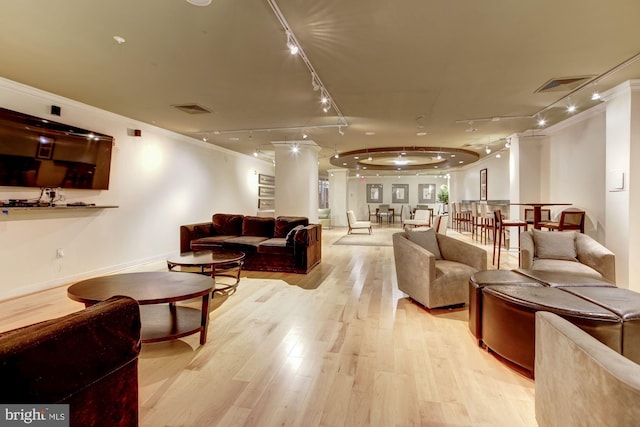 2230 George C Marshall Dr Unit 512, Falls Church, VA 22043 - building lobby featuring crown molding