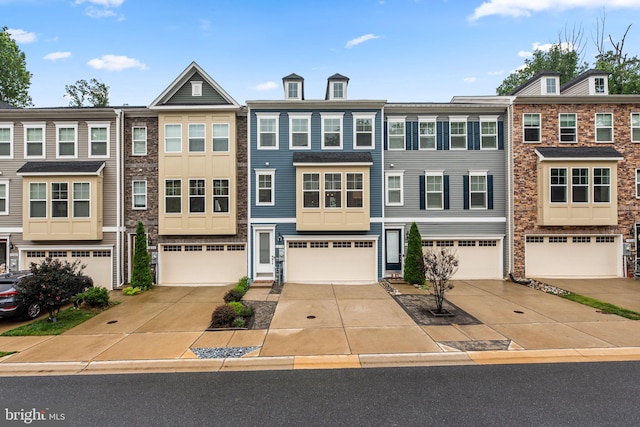 1210 Hickory Hill Cir, Arnold, MD 21012 - multi unit property featuring concrete driveway and a garage