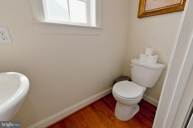 223 Fitzgerald St, Gerrardstown, WV 25420 - bathroom featuring wood finished floors and baseboards