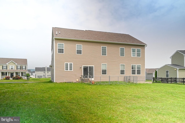 223 Fitzgerald St, Gerrardstown, WV 25420 - back of property with entry steps