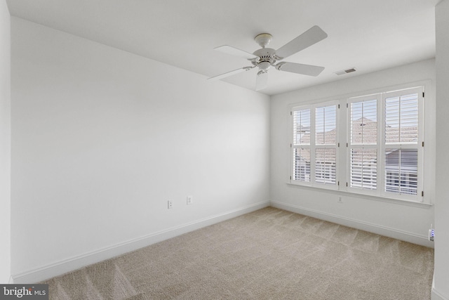 12824 Clarksburg Square Rd Unit 406, Clarksburg, MD 20871 - carpeted empty room featuring baseboards and a ceiling fan