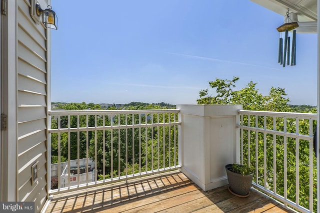 12824 Clarksburg Square Rd Unit 406, Clarksburg, MD 20871 - view of balcony