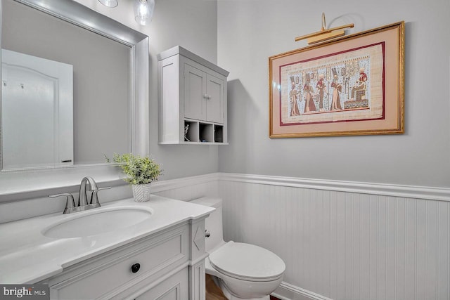 14 Canaday Ct, Belle Mead, NJ 08502 - bathroom with wainscoting and vanity