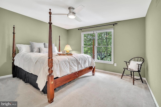 14 Canaday Ct, Belle Mead, NJ 08502 - carpeted bedroom featuring baseboards and a ceiling fan