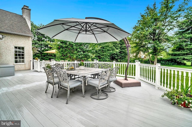 14 Canaday Ct, Belle Mead, NJ 08502 - deck featuring outdoor dining space