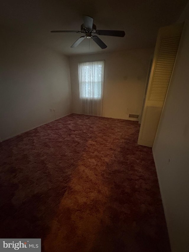 2713 Federal Ln, Bowie, MD 20715 - empty room with carpet floors and ceiling fan
