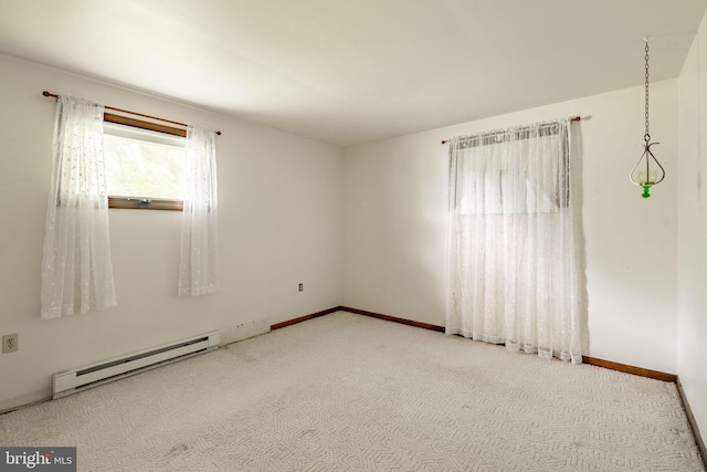 1721 Pioneer Rd, Lancaster, PA 17602 - carpeted spare room featuring baseboard heating and baseboards
