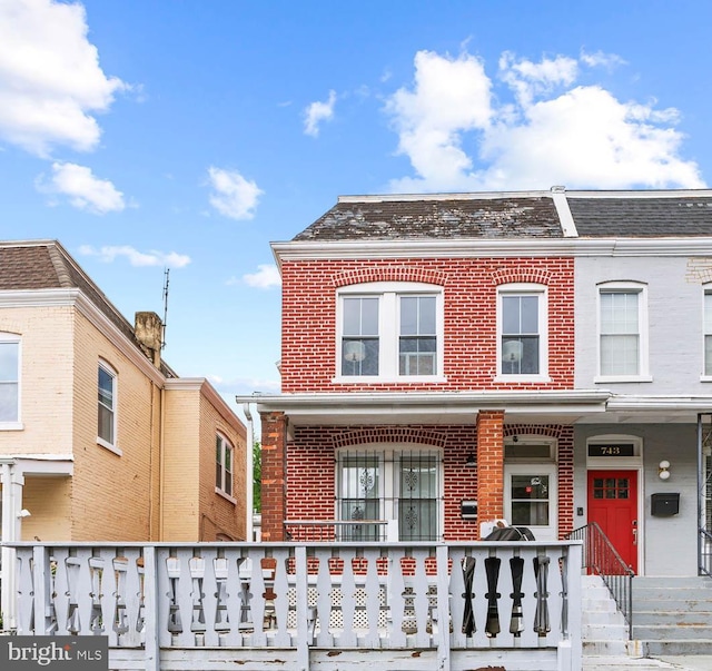 745 Gresham Pl NW, Washington, DC 20001 - multi unit property featuring brick siding and a porch