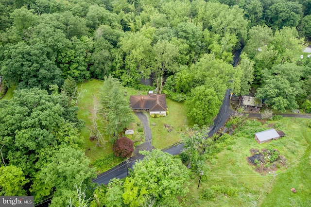 35 Strimples Mill Rd, Stockton, NJ 08559 - aerial view of a heavily wooded area