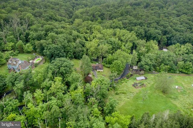 35 Strimples Mill Rd, Stockton, NJ 08559 - aerial view of property's location with a heavily wooded area