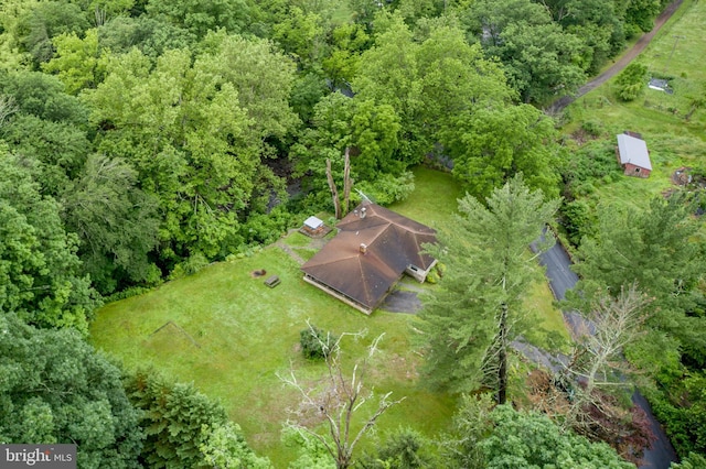 35 Strimples Mill Rd, Stockton, NJ 08559 - aerial view of property's location with a heavily wooded area