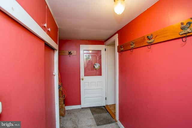 35 Strimples Mill Rd, Stockton, NJ 08559 - doorway with carpet
