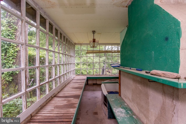 35 Strimples Mill Rd, Stockton, NJ 08559 - view of unfurnished sunroom
