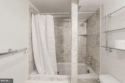 3241 N St NW Unit 1, Washington, DC 20007 - bathroom with toilet and shower / bath combo