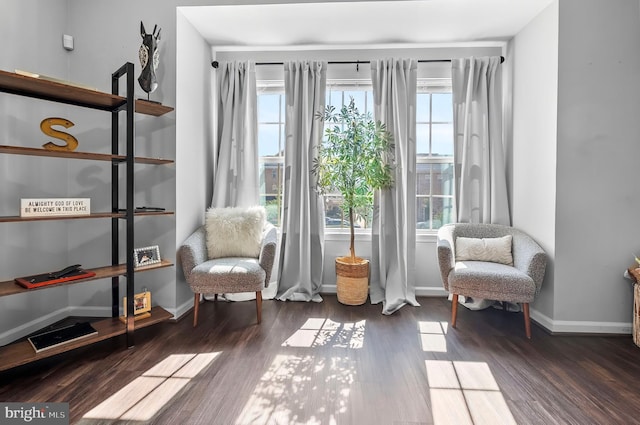 922 S Macon St, Baltimore, MD 21224 - living area with wood finished floors
