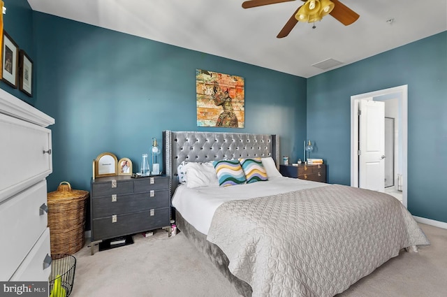 922 S Macon St, Baltimore, MD 21224 - carpeted bedroom with ceiling fan