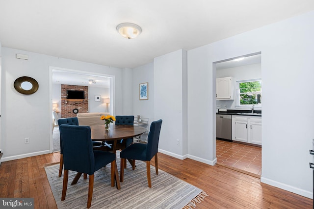 127 Fowler Ave, Haddonfield, NJ 08033 - dining room featuring light wood-style flooring