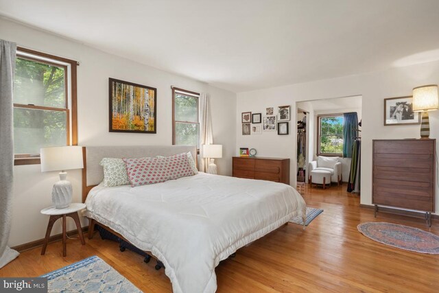 11 Creek Rd, Southampton, PA 18966 - bedroom with multiple windows and wood finished floors