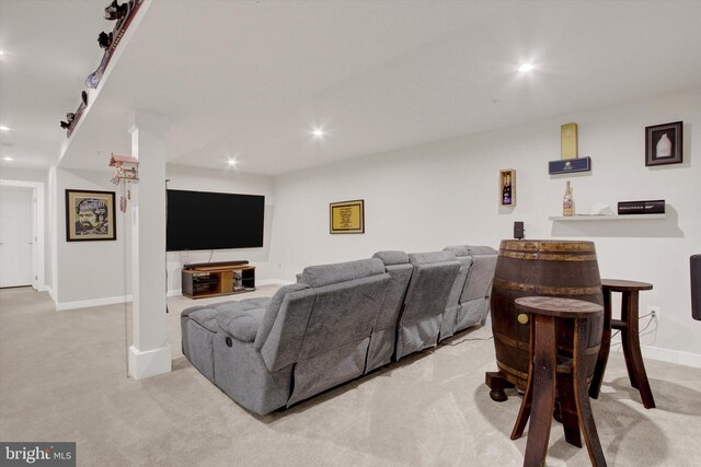33 Winifred, Hanover, PA 17331 - cinema room featuring carpet and recessed lighting