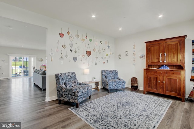 33 Winifred, Hanover, PA 17331 - living area with wood finished floors and recessed lighting