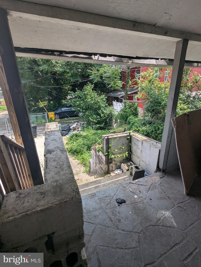 311 Calhoun St, Baltimore, MD 21223 - view of patio