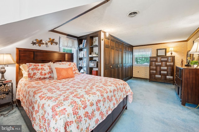 1318 Morgan Ave, Cinnaminson, NJ 08077 - bedroom featuring carpet floors and crown molding