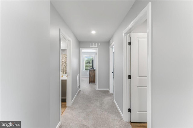 300 Hayward Ct, Pottstown, PA 19464 - corridor featuring baseboards and light colored carpet