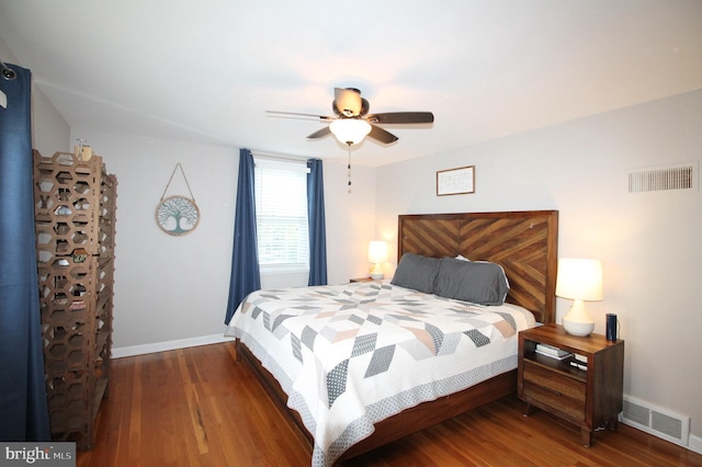 243 Pinehurst Rd, Wilmington, DE 19803 - bedroom featuring wood finished floors and ceiling fan