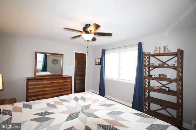 243 Pinehurst Rd, Wilmington, DE 19803 - bedroom featuring a closet and a ceiling fan