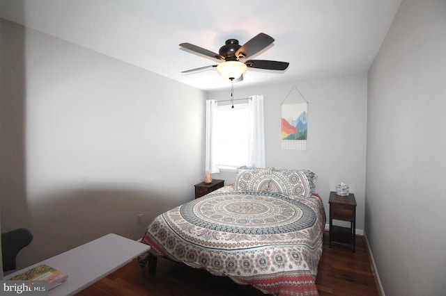 243 Pinehurst Rd, Wilmington, DE 19803 - bedroom with wood finished floors and ceiling fan
